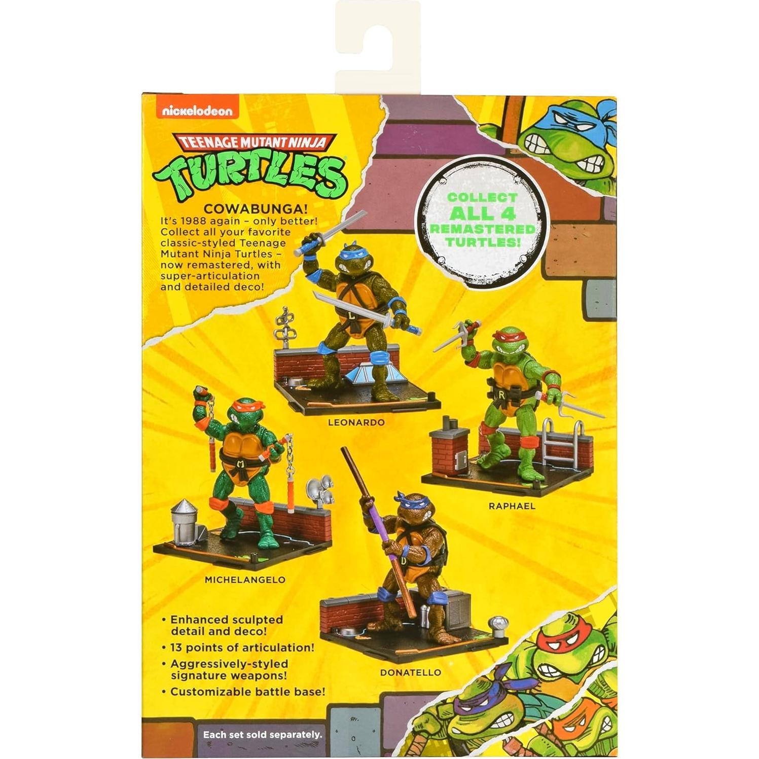 Figura de Acción Donatello Remasterizada 20cm Playmates Toys