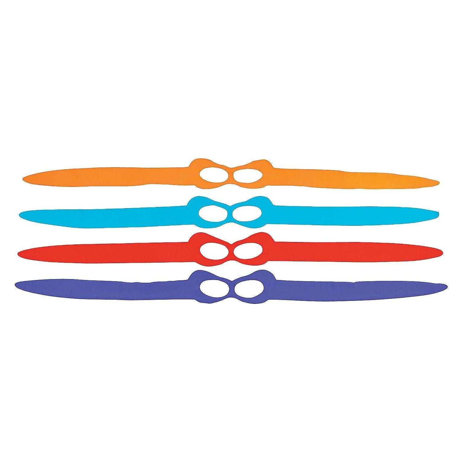 Máscaras de Ninja Superhéroe Fun Express - 1 Docena, Nailon