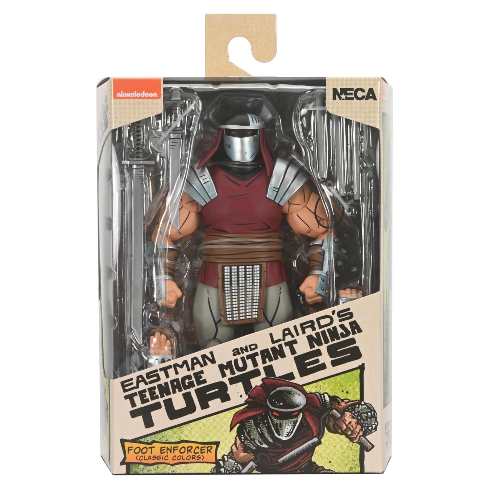 Figura de Acción Foot Enforcer NECA 18 cm Tortugas Ninja