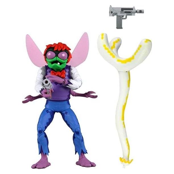 Figura de Acción NECA Baxter Stockman TMNT 20.8x11.6 cm