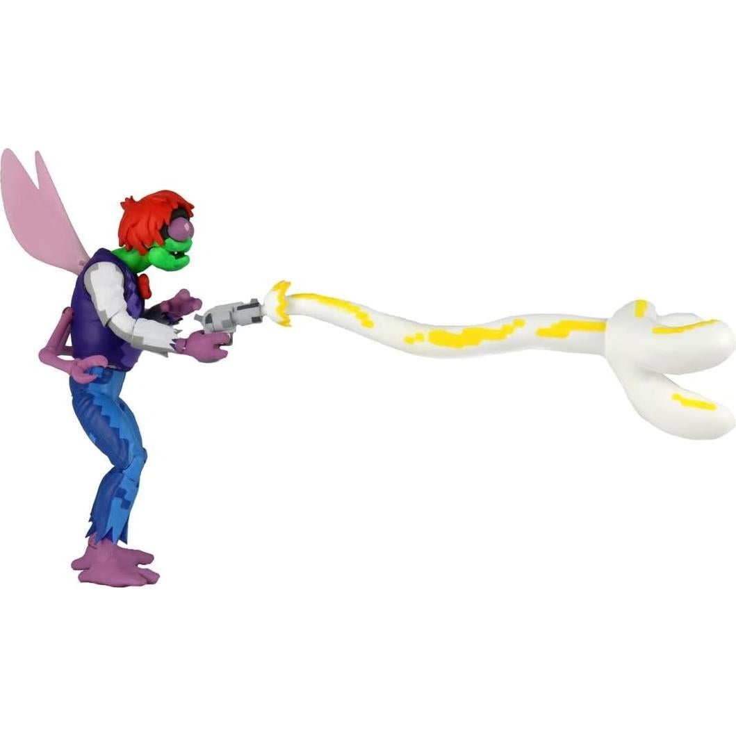 Figura de Acción NECA Baxter Stockman TMNT 20.8x11.6 cm