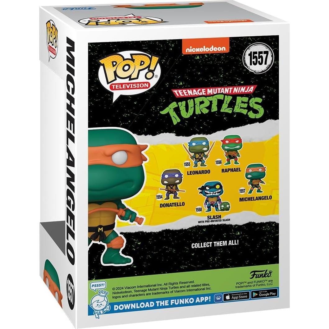 Figura de Vinilo Michelangelo Tortugas Ninja Funko 9.5 cm