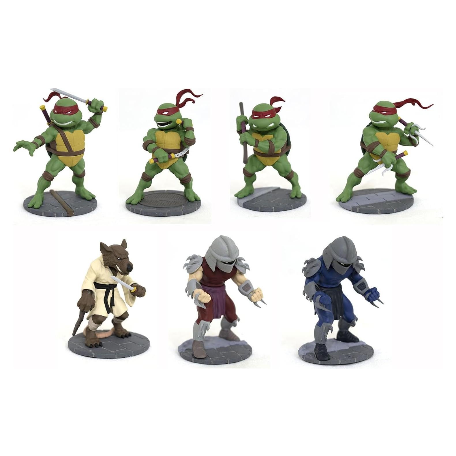 Cajas Sorpresa D-Formz Tortugas Ninja 12 Piezas Diamond Select