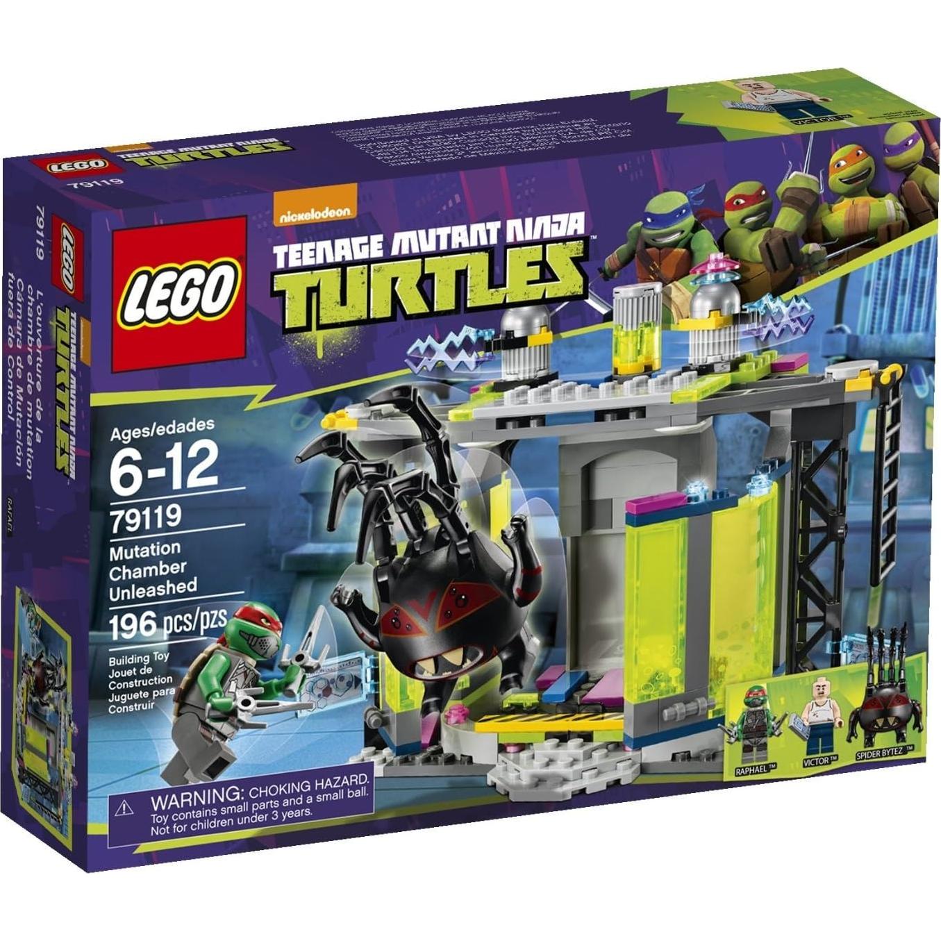 LEGO Tortugas Ninja Cámara de Mutación Desatada 79119