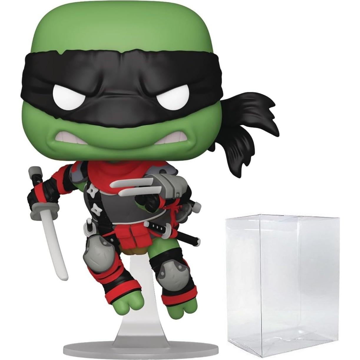 Figura de Vinilo Funko Tortugas Ninja Leonardo Oscuro 9.5 cm