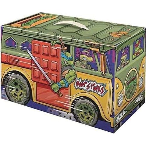 Juego de Figuras de Acción Retro Tortugas Ninja Playmates 6PC