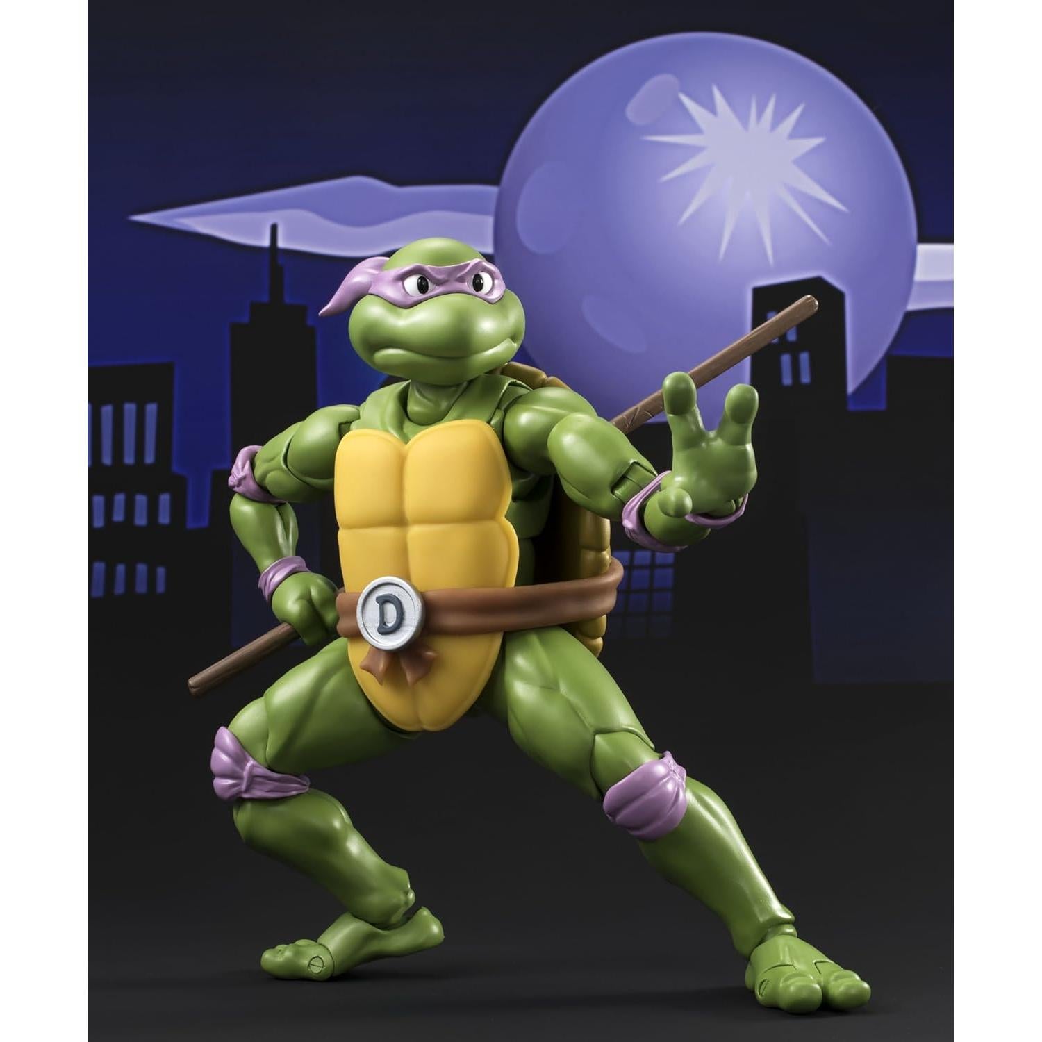 Figura de Acción Donatello S.H. Figuarts Bandai 15.24 cm