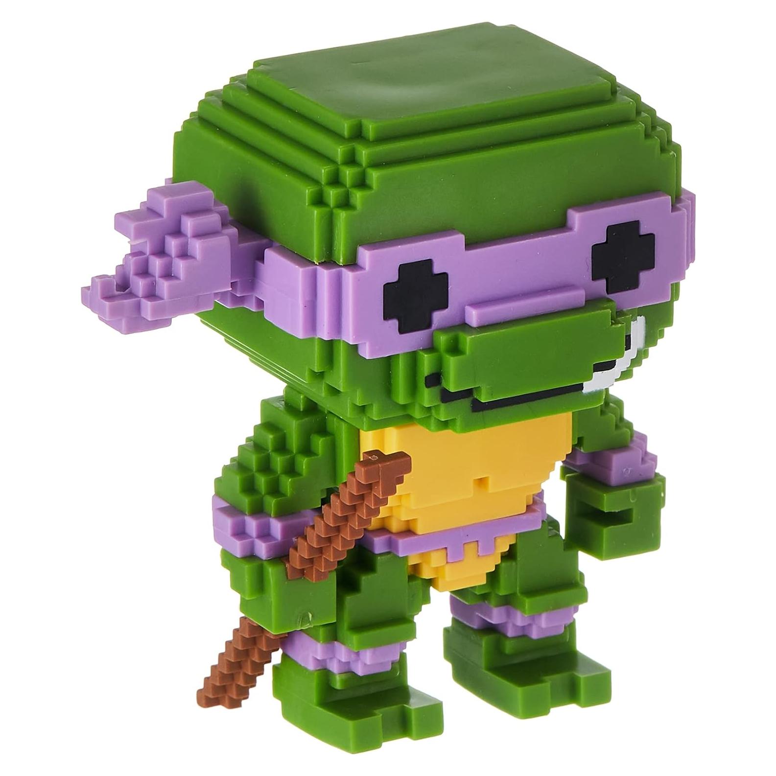 Figura Coleccionable Funko 8-Bit Tortugas Ninja Donatello 9.5cm