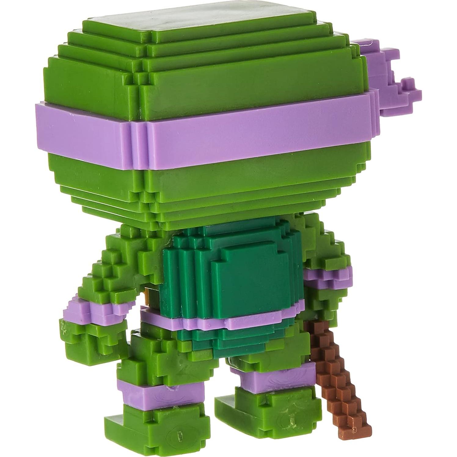 Figura Coleccionable Funko 8-Bit Tortugas Ninja Donatello 9.5cm
