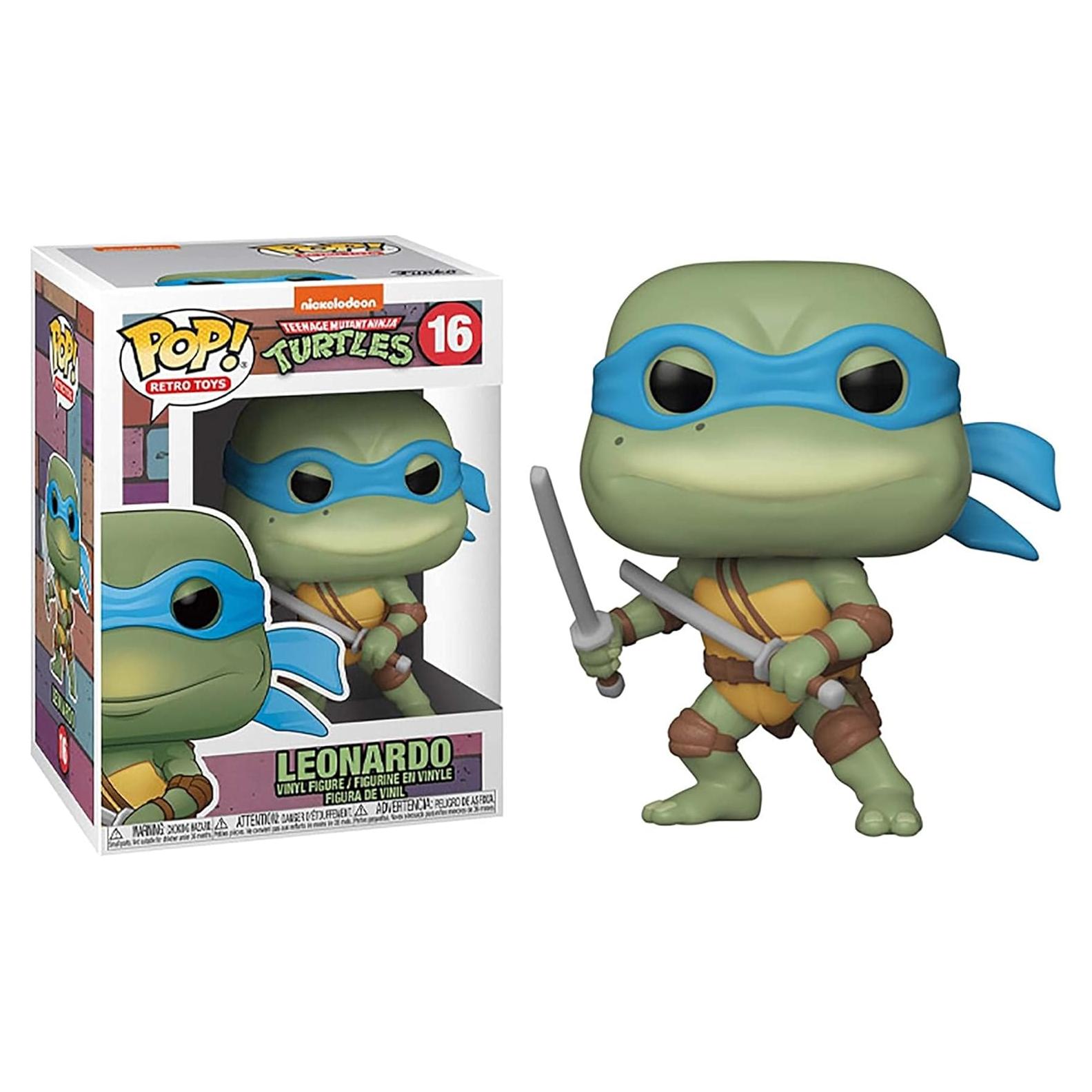 Funko Pop! Tortugas Ninja Leonardo 9.5cm Coleccionable