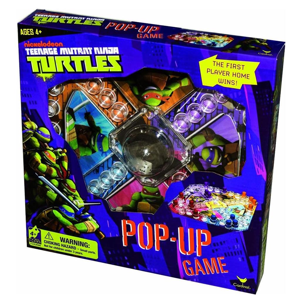 Juego de Mesa Pop Up Tortugas Ninja Cardinal 26.4 cm