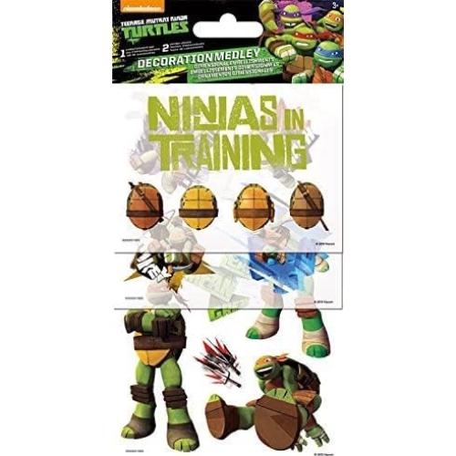 Conjunto de Juguetes Patineta TMNT Nickelodeon - 5 Patinetas de Dedo
