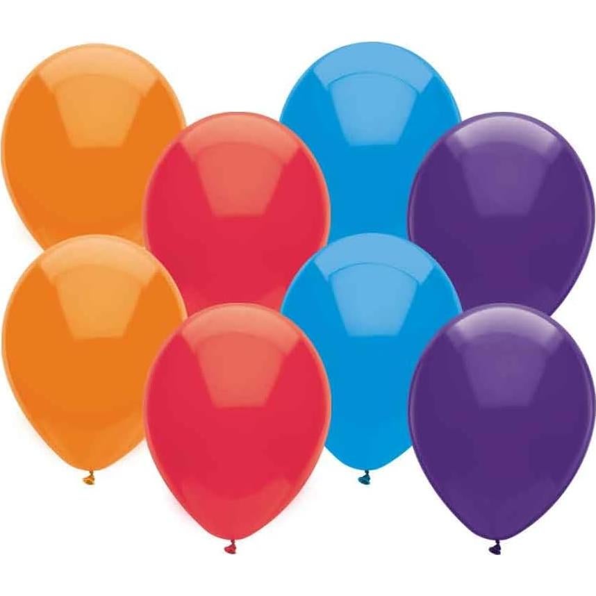 Globos de Cumpleaños TMNT Anagram - 12 Piezas Multicolor