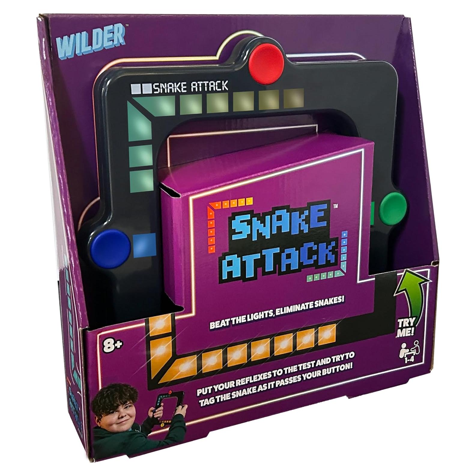 Juego Electrónico Ataque de Serpiente Wilder - Reflejos 1-4 Jugadores