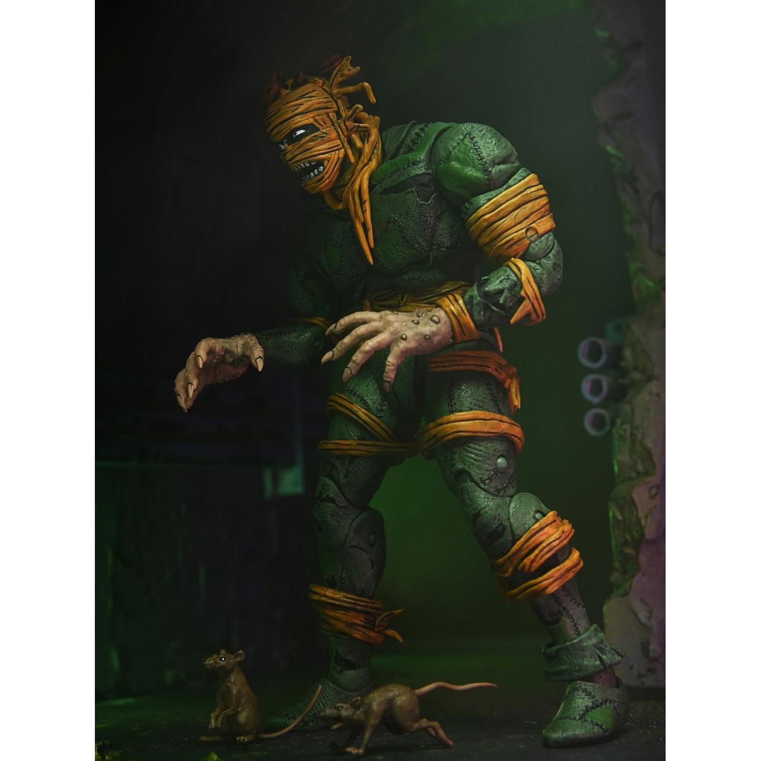 Figura de Acción Rey Rata NECA 17.78 cm Tortugas Ninja