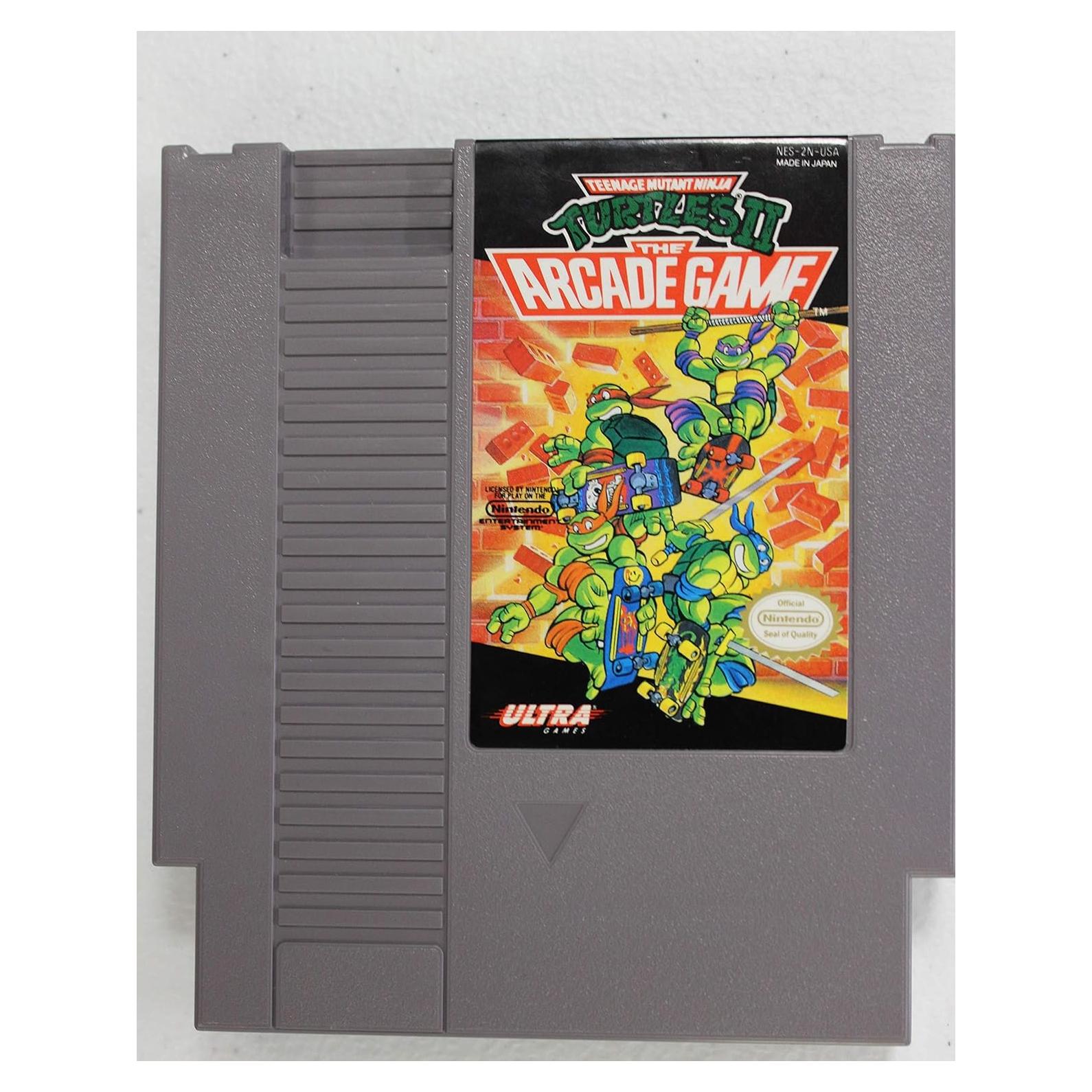 Juego de Arcade Tortugas Ninja II para NES - Nintendo