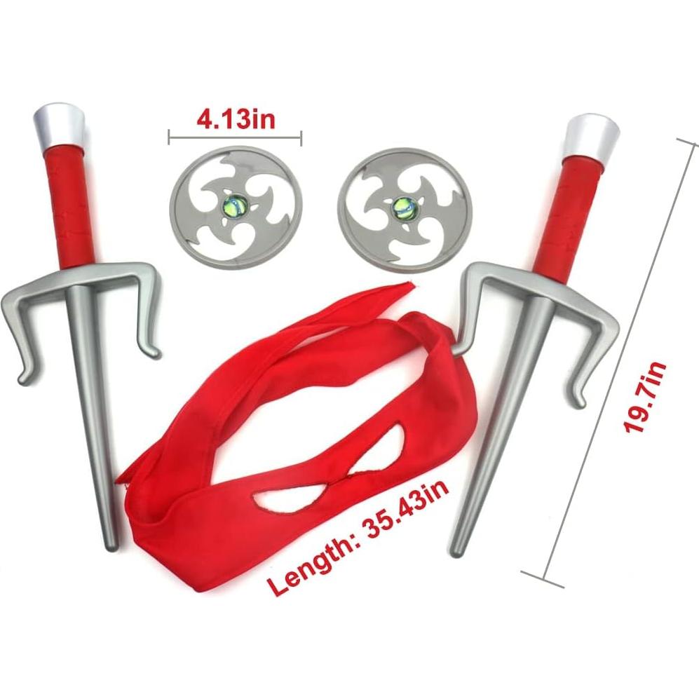 Disfraz de Ninja Caparazón de Tortuga Aexfuma para Niños