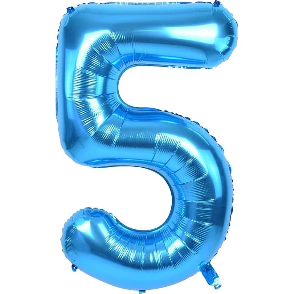 Globos de Cumpleaños Amscan TMNT 5to Cumpleaños Multicolor