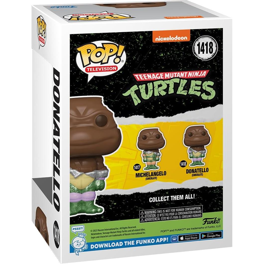 Figura de Vinilo Funko Pop! Donatello Tortugas Ninja 9.5 cm