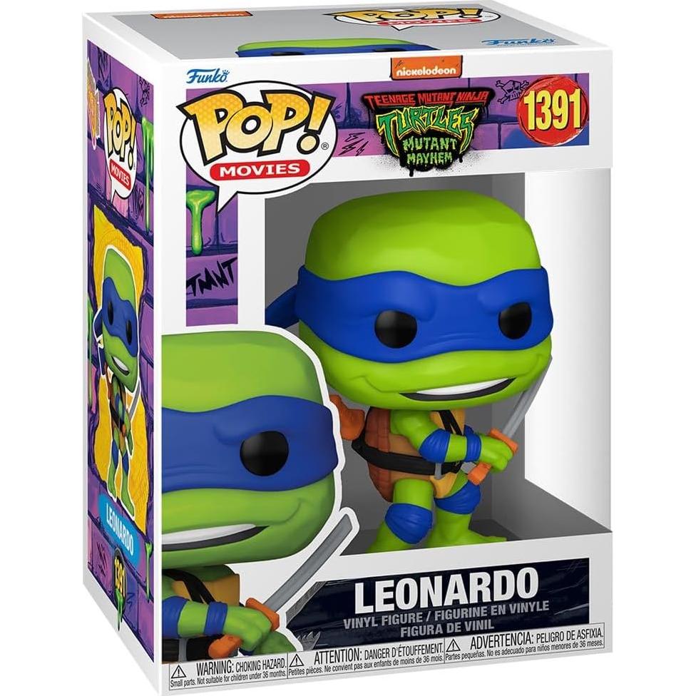 Figura Funko Pop! Tortugas Ninja Leonardo #1391 9.5cm