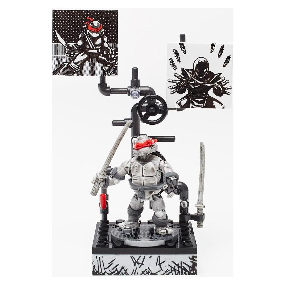 Figura de Colección Tortugas Ninja Leonardo Mega Bloks 15.5 cm