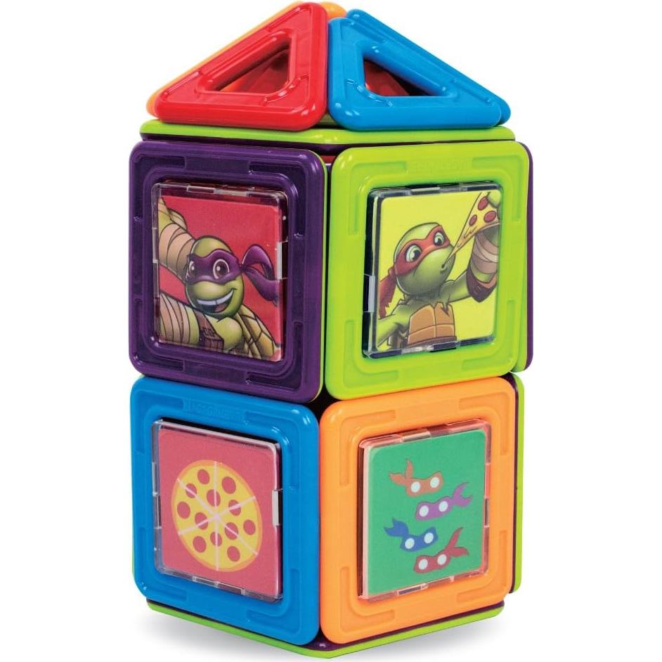 MAGFORMERS Set Tortugas Ninja 60 Piezas Juego Educativo 3+