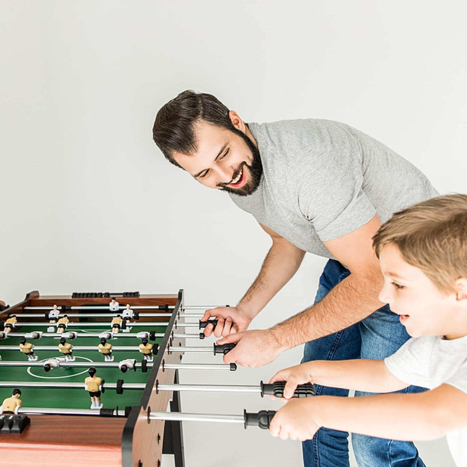 Pelotas de Foosball TOSAMZOO 36mm Paquete de 6 Blanco y Negro