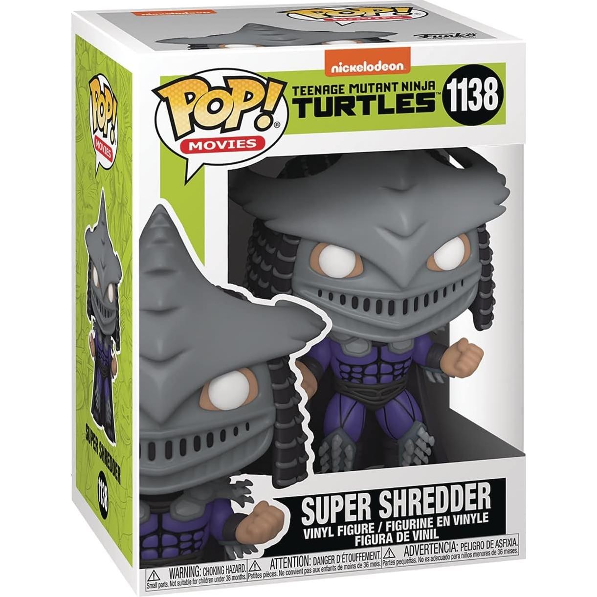 Figura Pop! Super Shredder Tortugas Ninja 9.5 cm Funko
