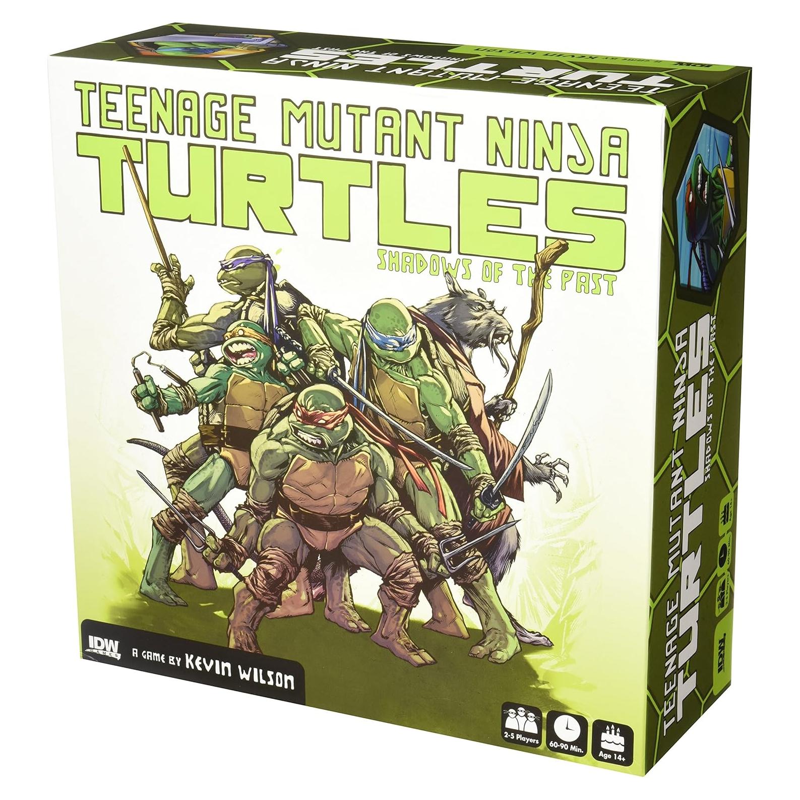 Juego de Mesa Tortugas Ninja IDW Sombras del Pasado 2-5 Jugadores