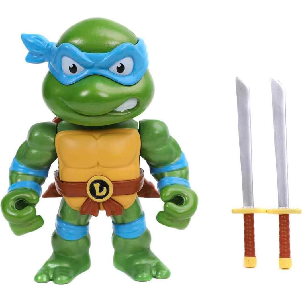 Figura de Metal 10 cm Jada Toys Tortugas Ninja Leonardo