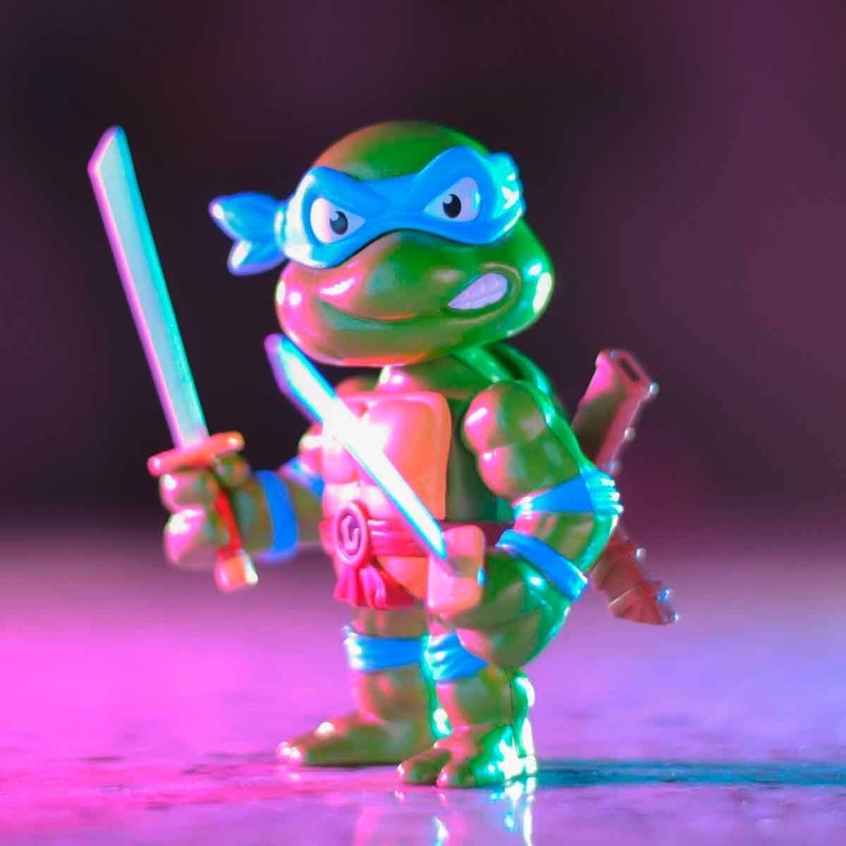 Figura de Metal 10 cm Jada Toys Tortugas Ninja Leonardo