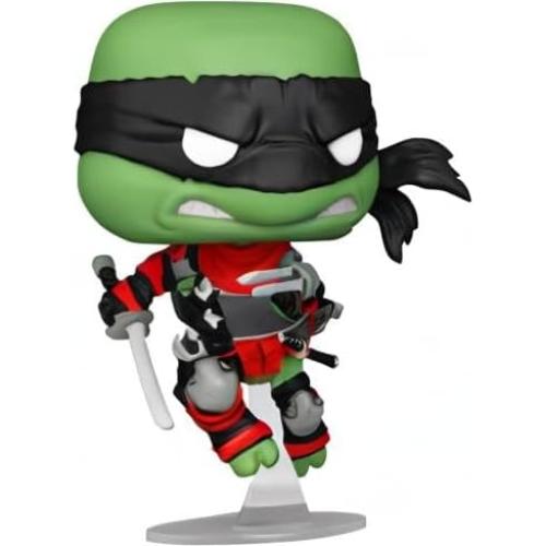 Figura de Vinilo Exclusiva Funko Tortugas Ninja Leonardo Oscuro 10.8 cm