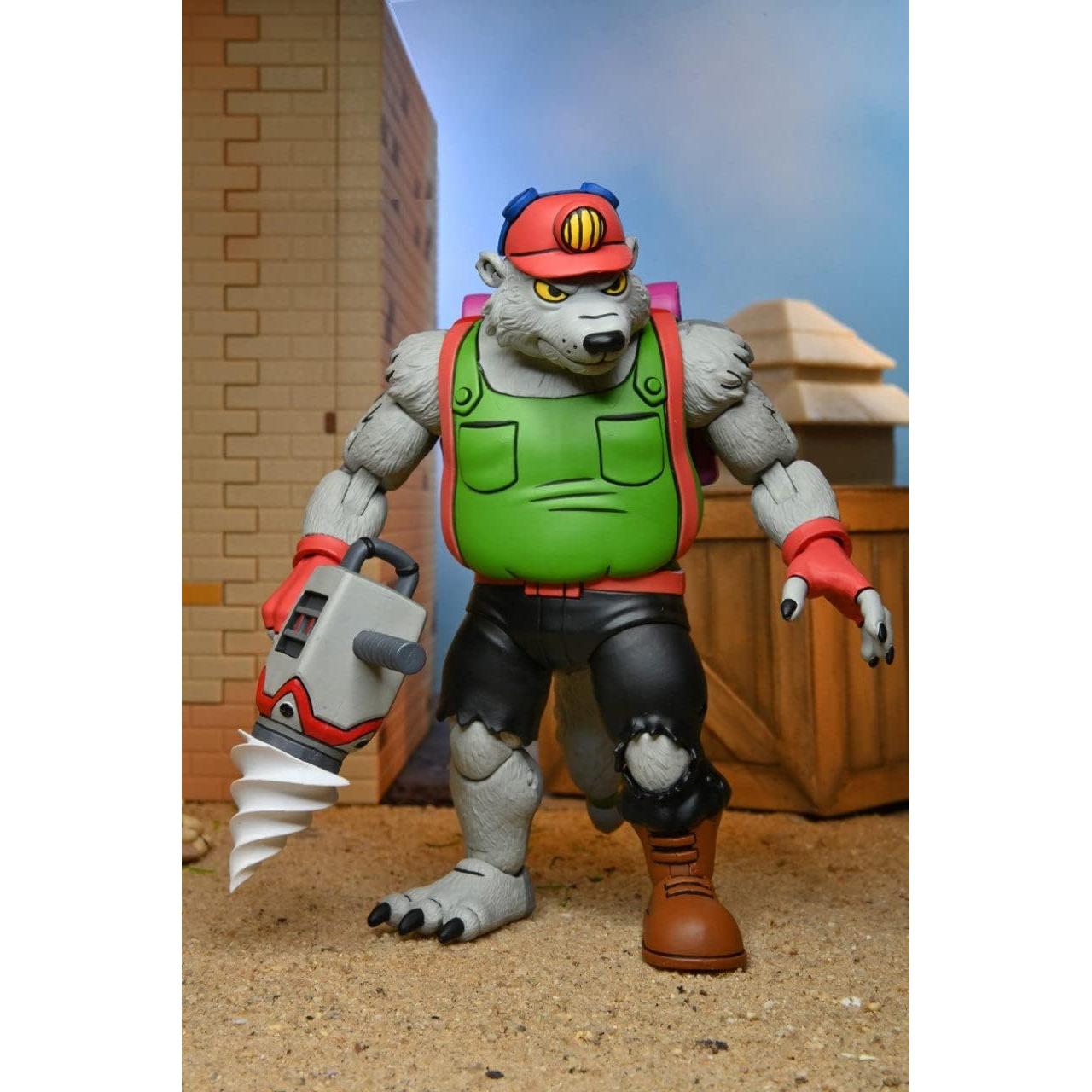 Figuras de Acción NECA TMNT Dirtbag y Groundchuck 18 cm