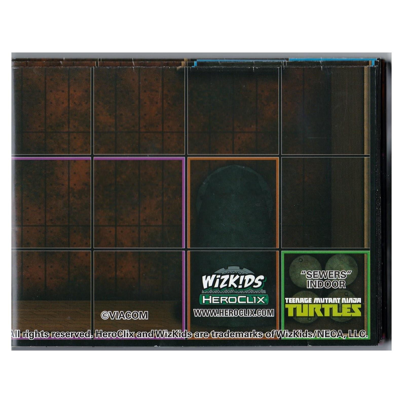 Heroclix Tortugas Ninja Adolescentes Mapa Interior 61x91 cm