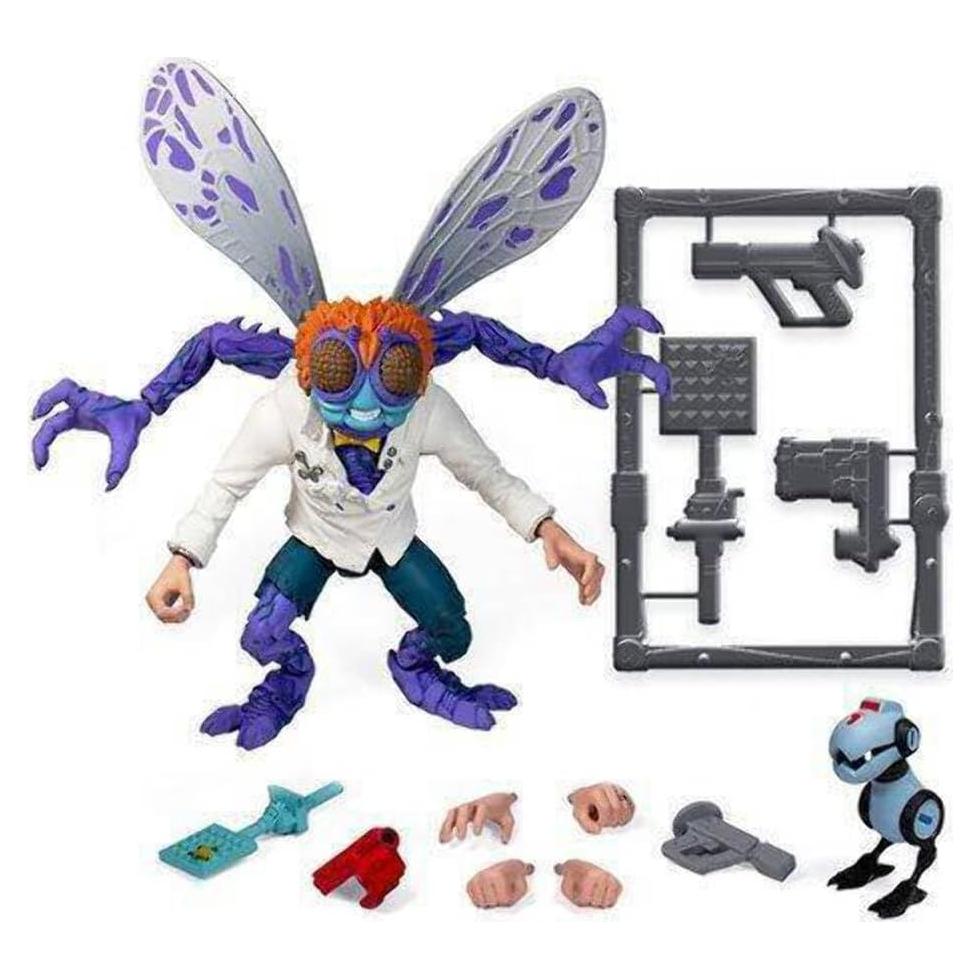 Figura de Acción TMNT Super7 Baxter Stockman 17.78 cm