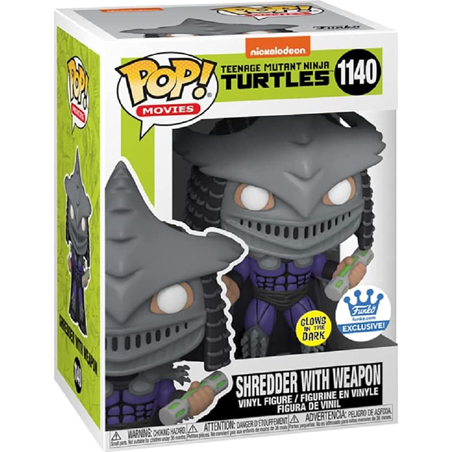 Figura de Vinilo Funko Tortugas Ninja Shredder GID 9.5cm