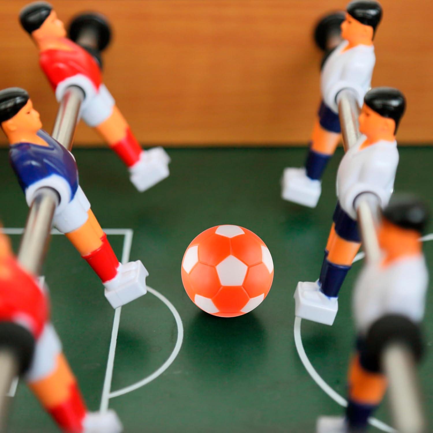 BQSPT Set de 16 Pelotas de Futbolín 32mm Multicolores