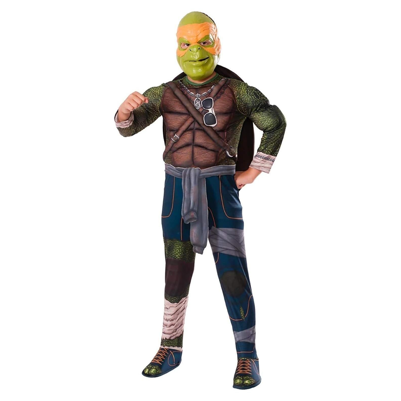 Disfraz Musculoso Michelangelo Rubies para Niño Grande