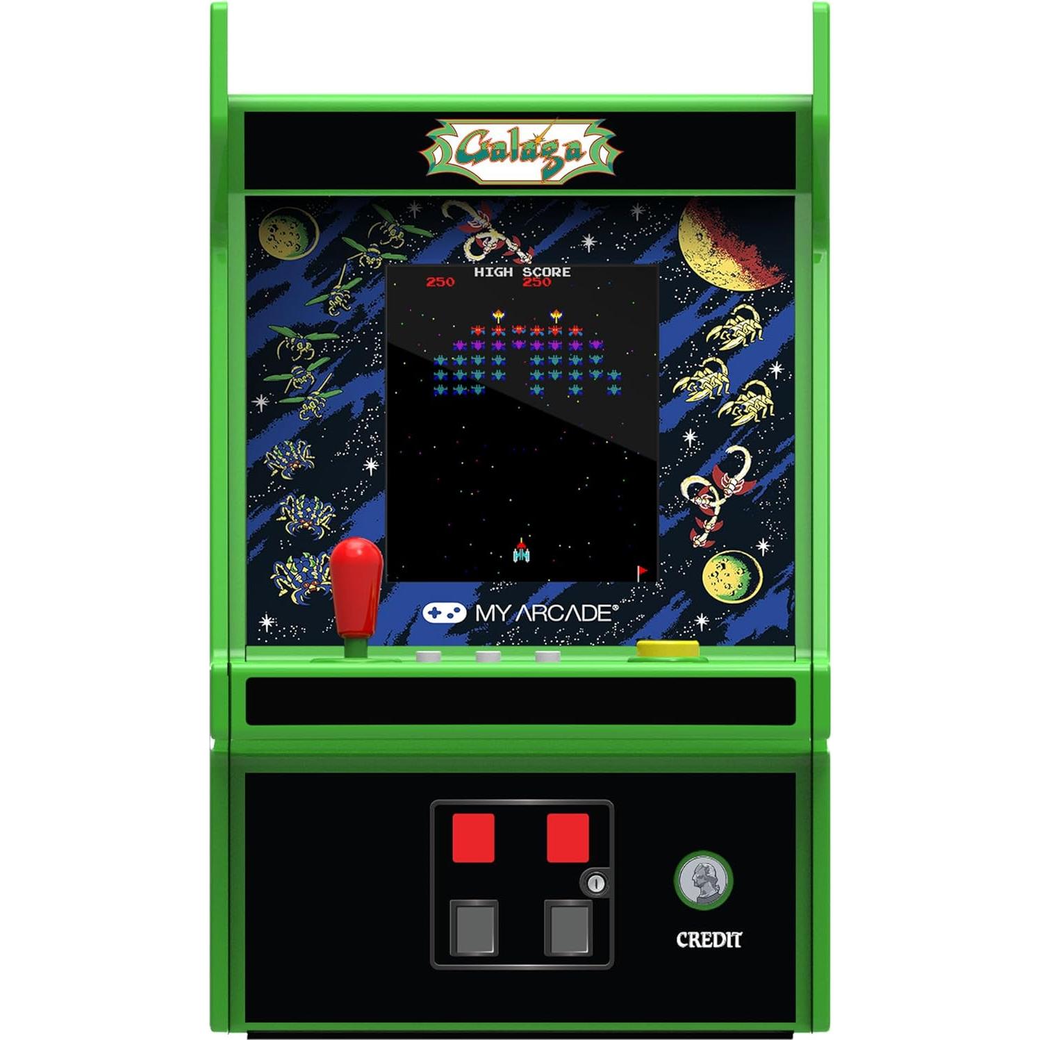 Máquina Arcade My Arcade Galaga 2 Juegos en 1 17.15 cm
