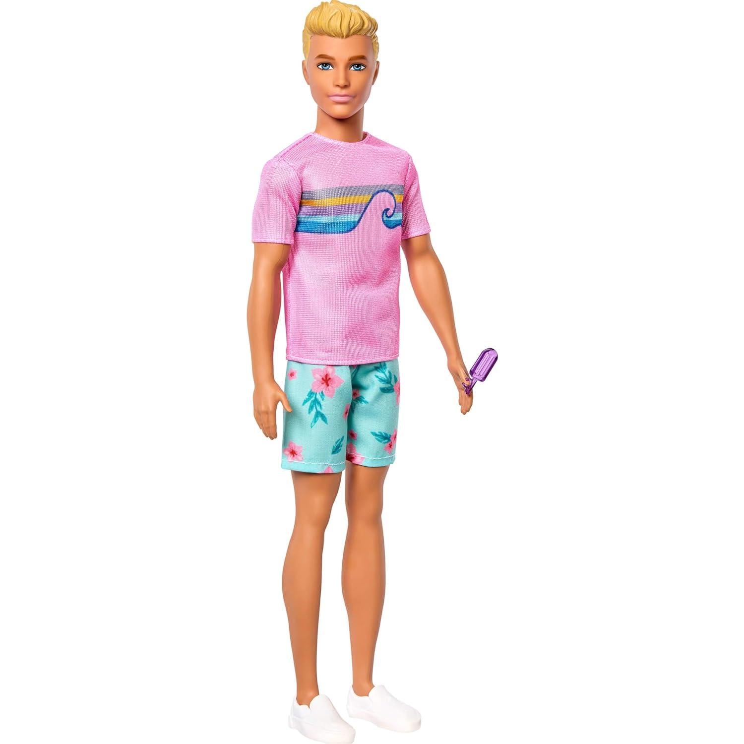 Muñeco Ken Barbie Misterios: Detectives de Playa con Accesorios
