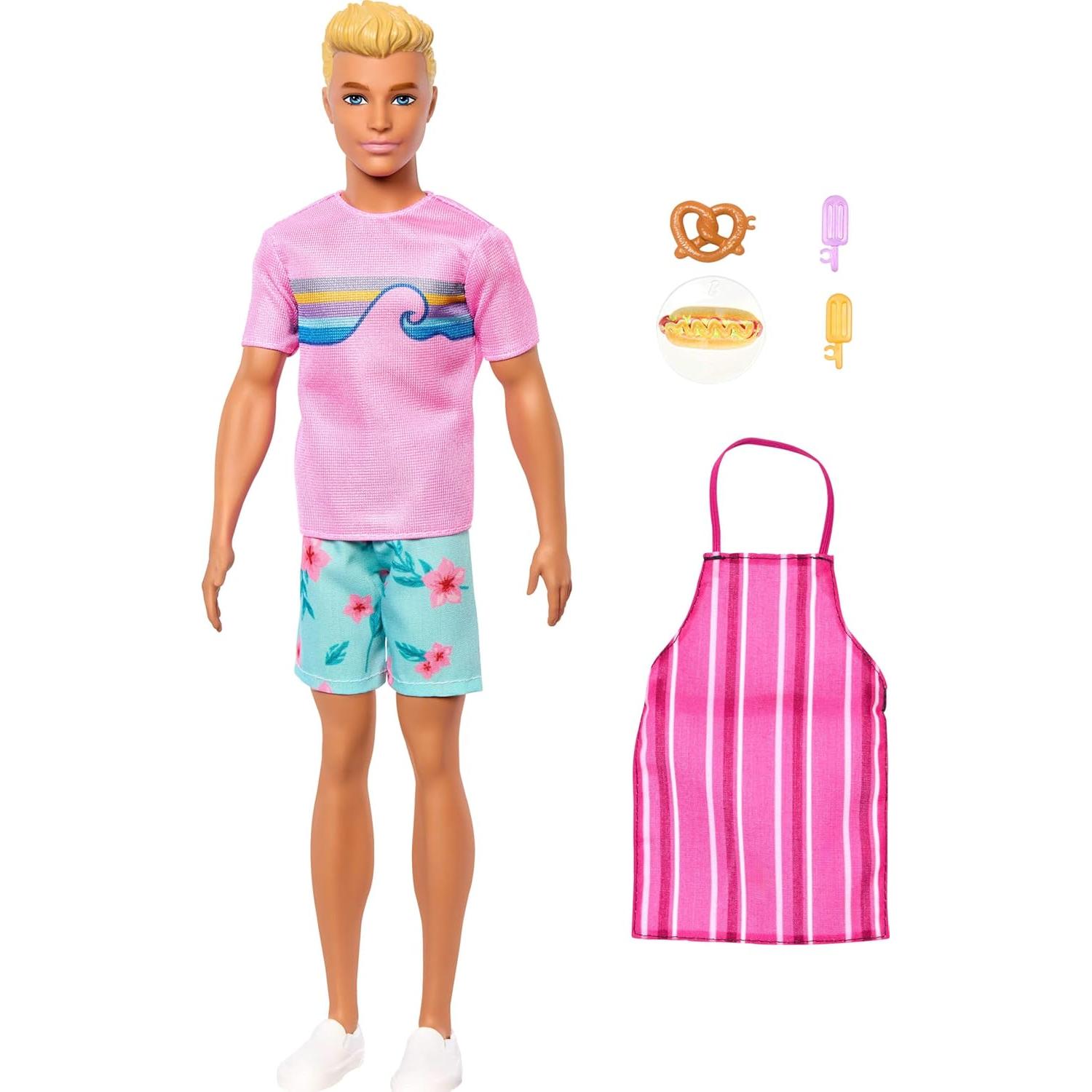 Muñeco Ken Barbie Misterios: Detectives de Playa con Accesorios