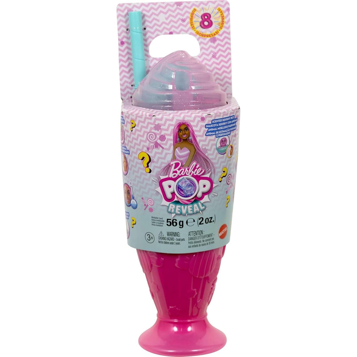 Barbie Pop Reveal Muñeca de Moda Remolino Dulce con Accesorios