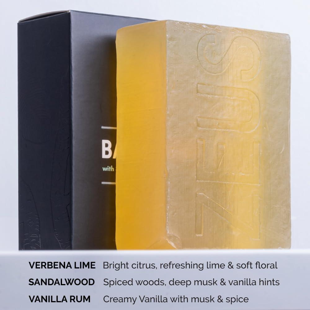 Jabón Zeus Hidratante Natural 2 Pack Sándalo 283.5g