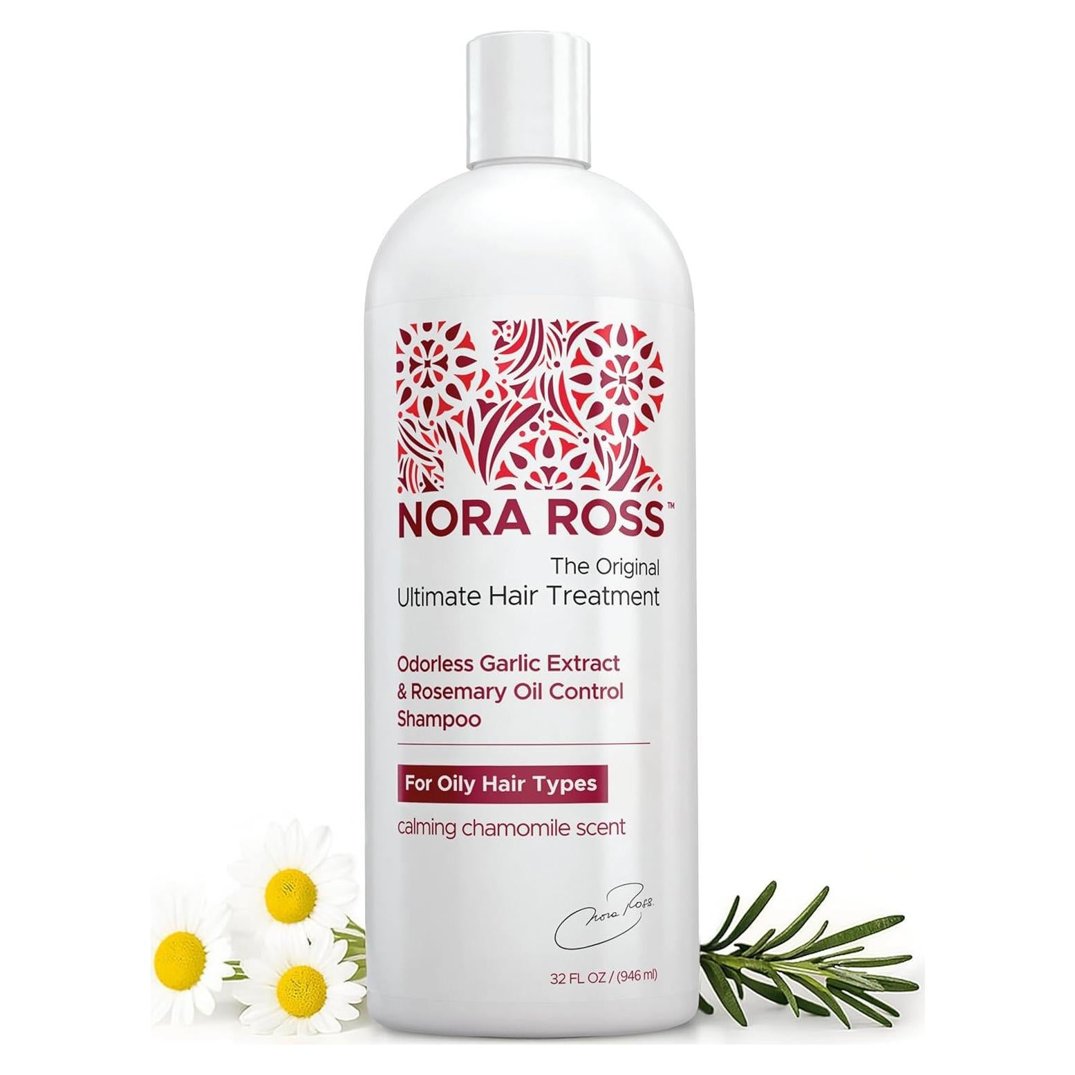 Champú Aclarador Nora Ross 946 ml - Control de Aceite y Fortalecedor
