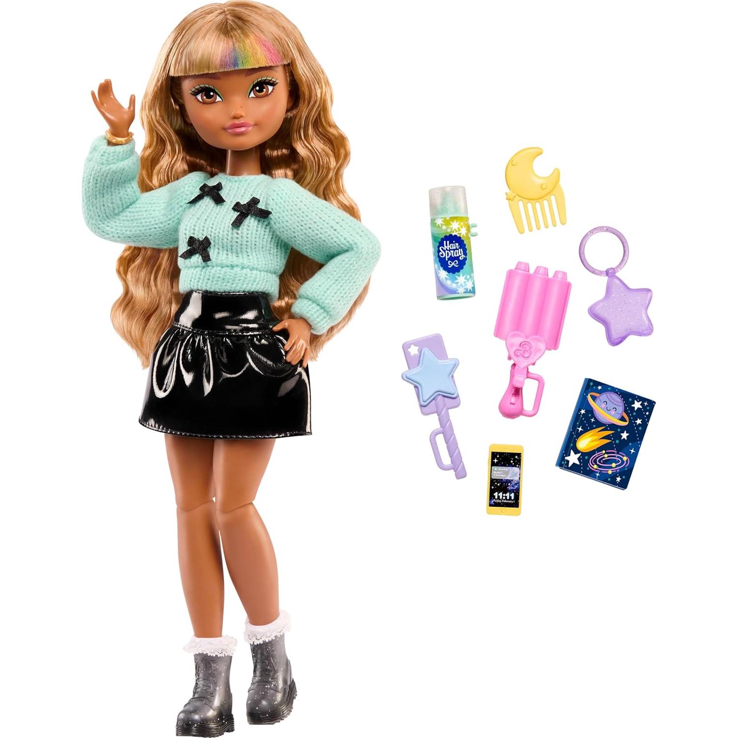 Muñeca Barbie Dream Besties Zia con Accesorios de Estilismo