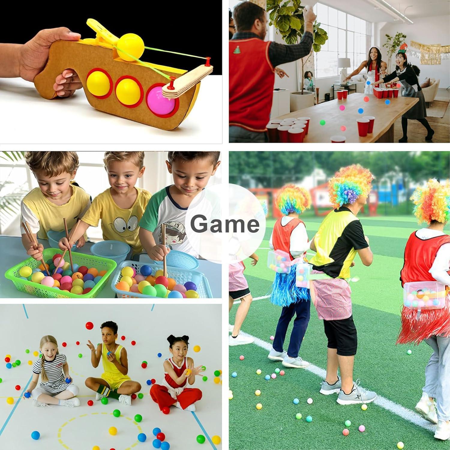 Pelotas de Ping Pong Meizhouer Paquete de 12 Colores