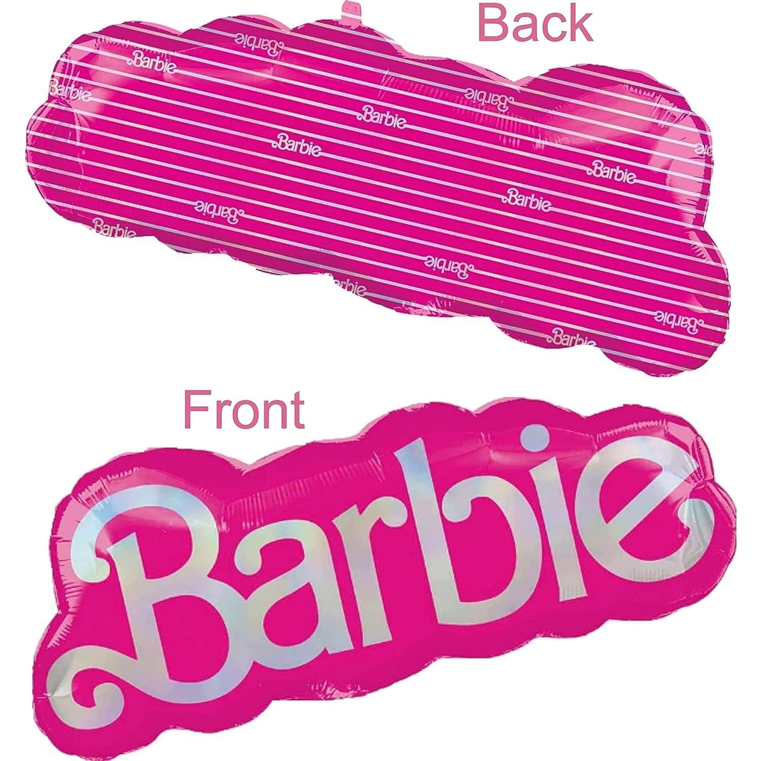 Ramo de Globos de Foil Barbie 7 piezas - Anagram