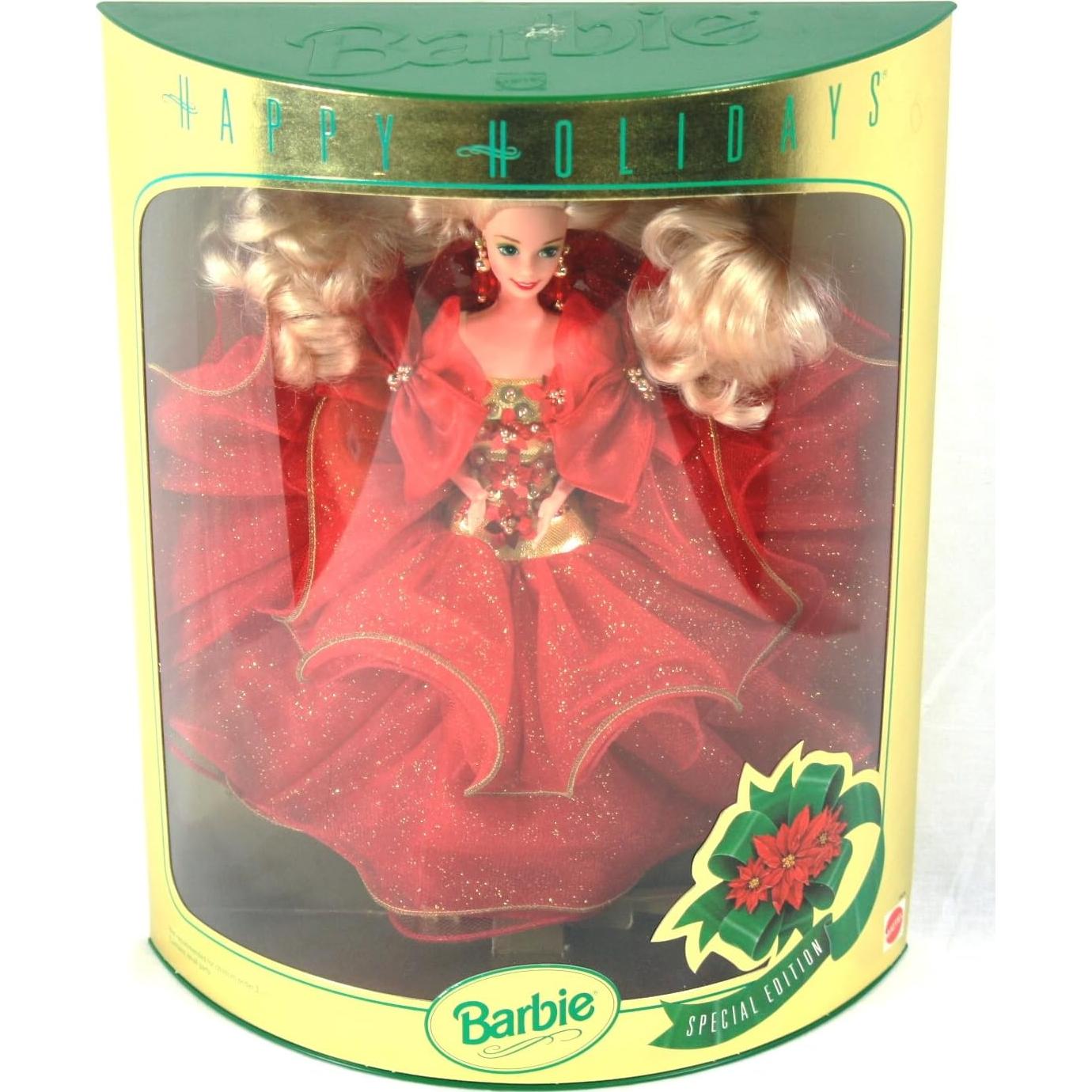 Muñeca Barbie Feliz Navidad 1993 Edición Especial Mattel