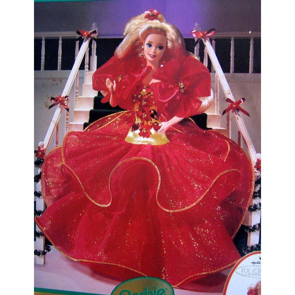 Muñeca Barbie Feliz Navidad 1993 Edición Especial Mattel