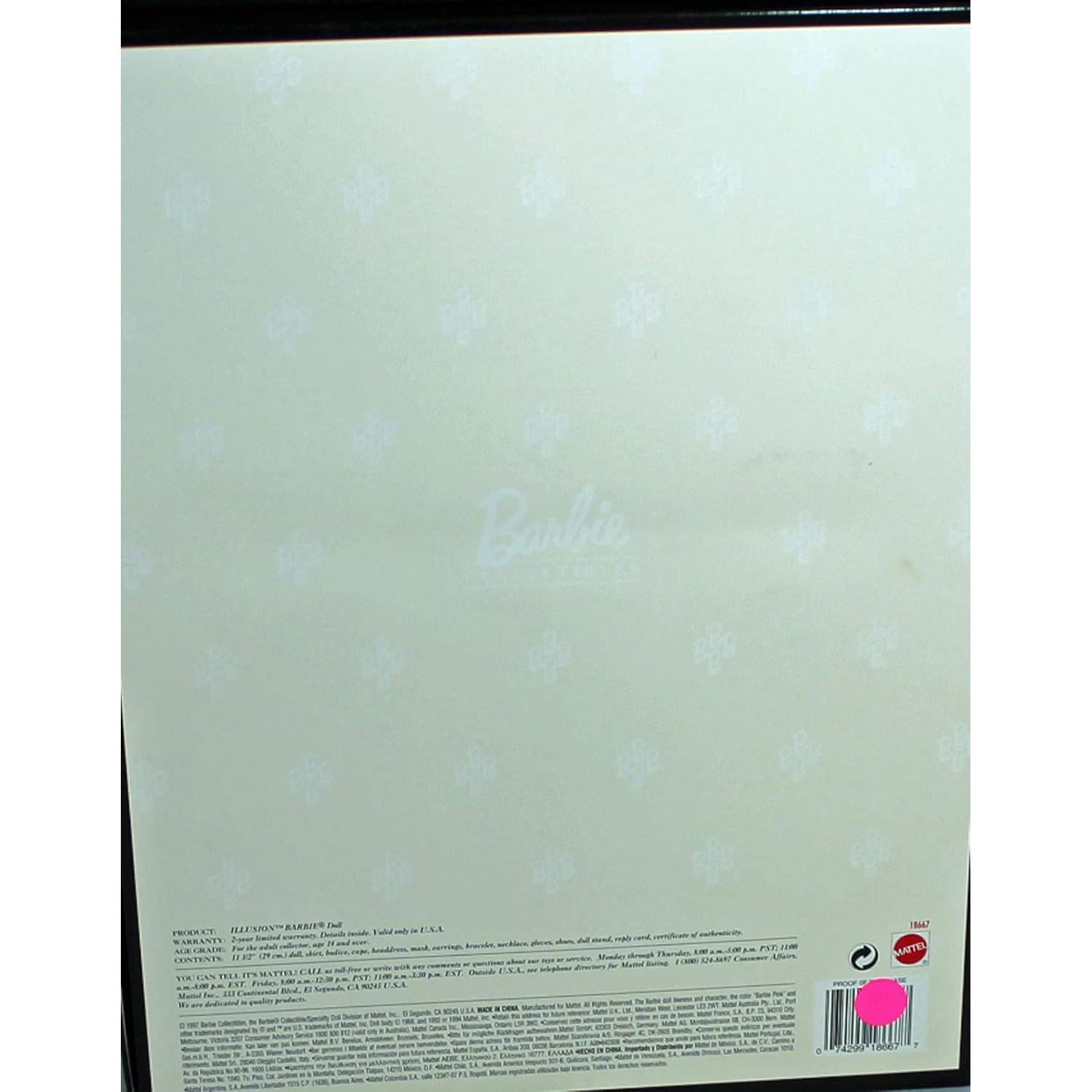 Muñeca Barbie Edición Limitada Gala de Máscaras 1997